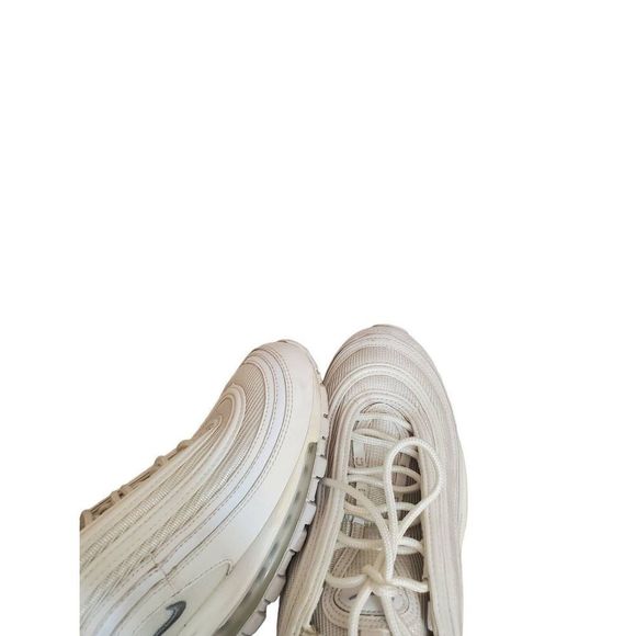 Nike Men's White Air Max 97 Lace-Up Casual Athletic Sneaker Shoes Size 11 - Picture 4 of 12